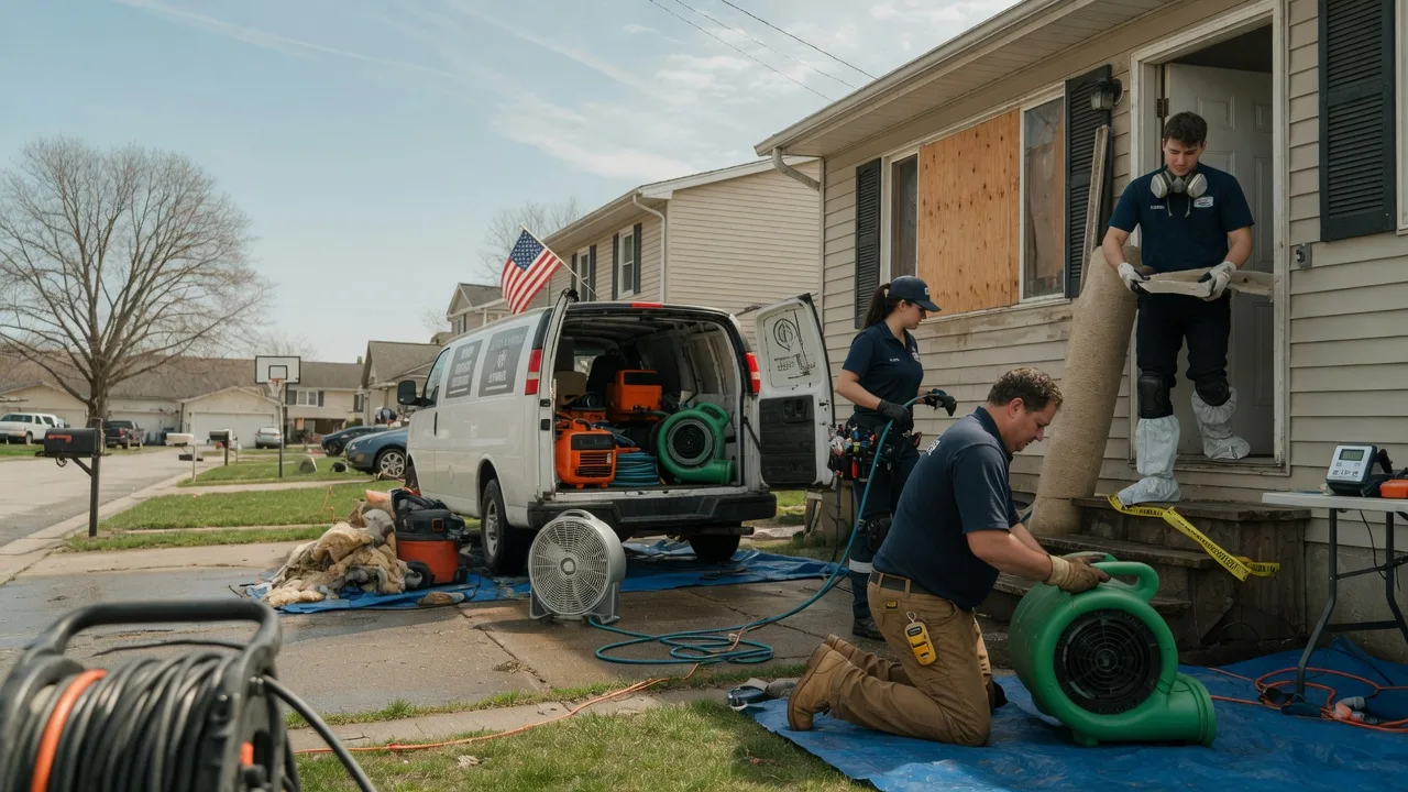 Water Damage Restoration in Shell Rock, IA near me